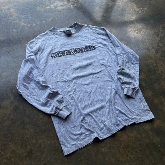 Cool Y2K Rocawear Logo‎ Longsleeve Tee - Picture 2 of 6